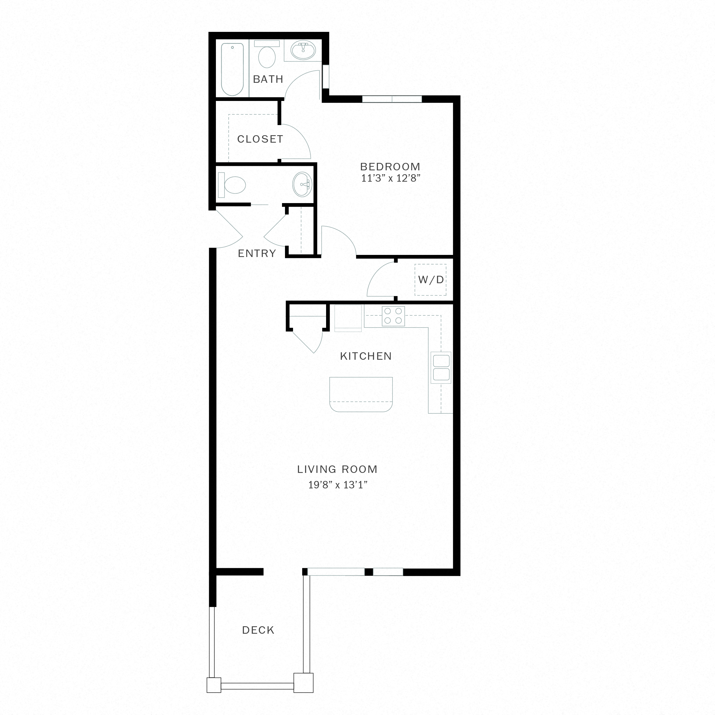 1L floor plan